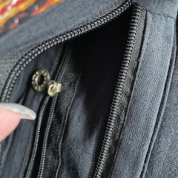 Ethnic Embroidered Boho Crossbody or Clutch Bag - Picture 5 of 5